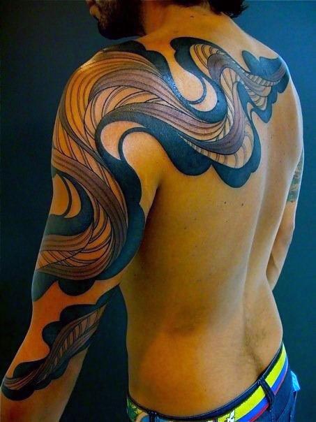tatuaje 3d hombre 157