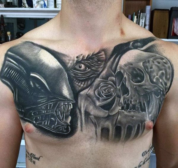 tatuaje alien 121
