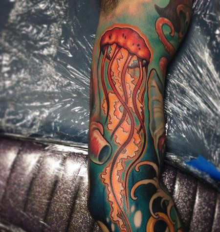 tatuaje medusa 105
