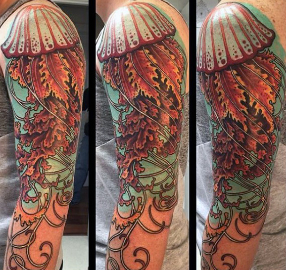 tatuaje medusa 109