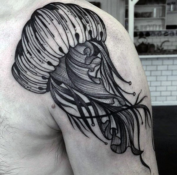 tatuaje medusa 115