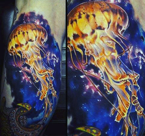tatuaje medusa 137
