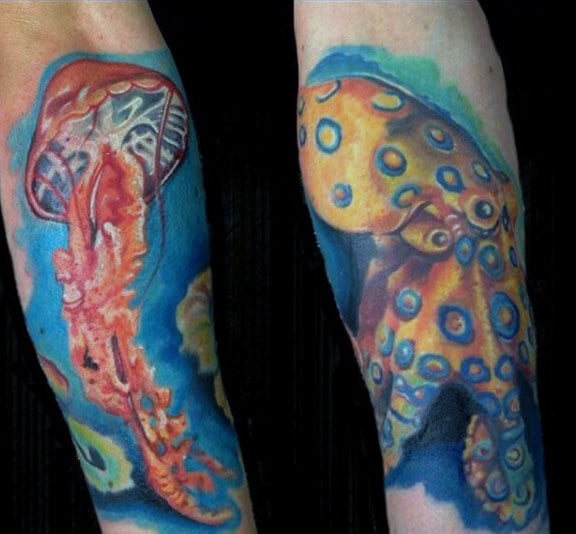tatuaje medusa 163