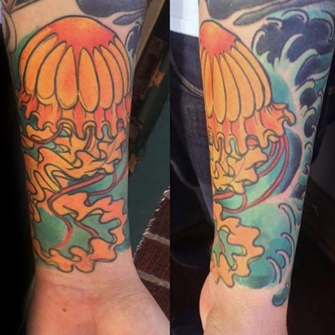 tatuaje medusa 17