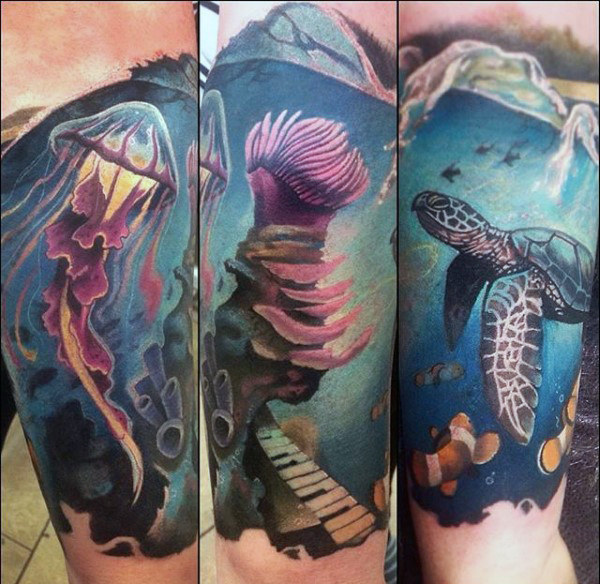 tatuaje medusa 99