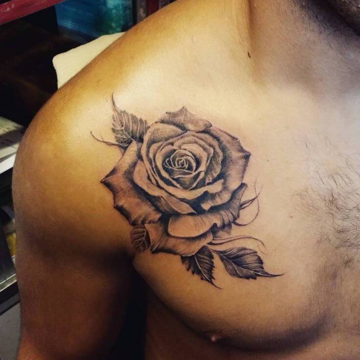 tatuaje rosa 15