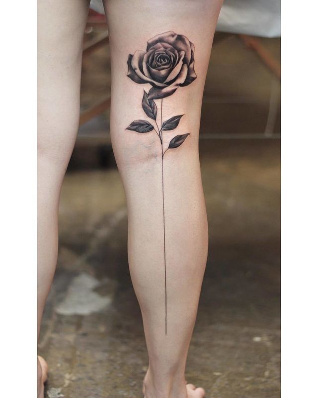 tatuaje rosa 221