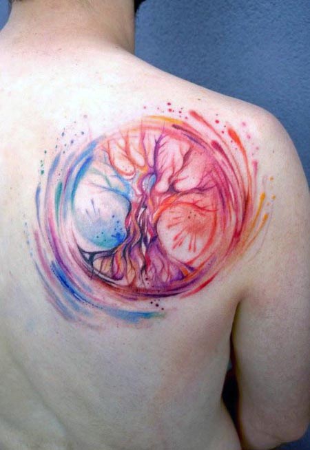 tatuaje arbol vida 77