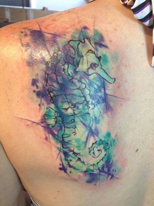 tatuaje caballito de mar 29