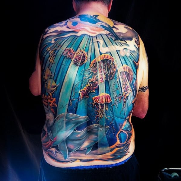 tatuaje delfin 107
