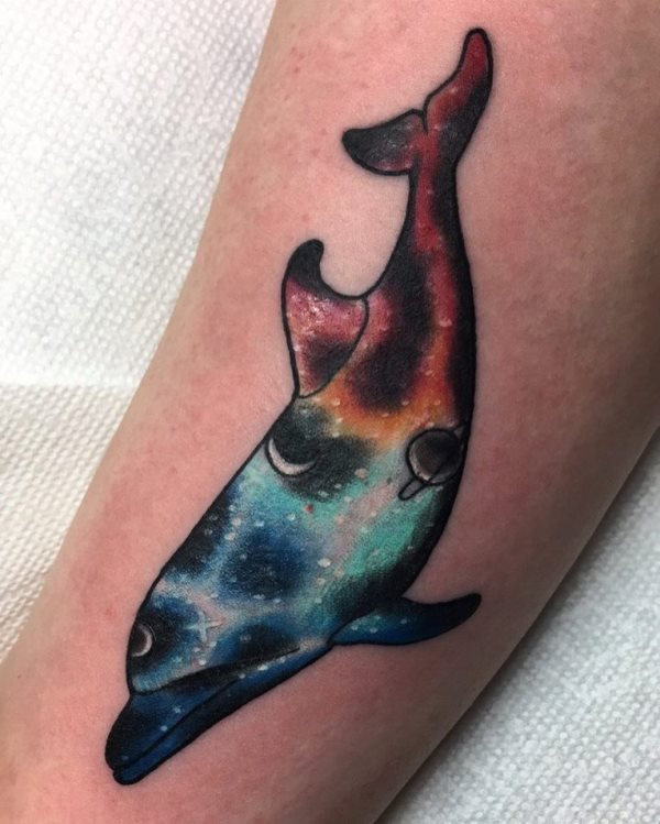 tatuaje delfin 110