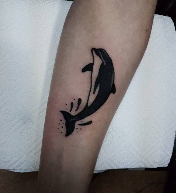 tatuaje delfin 173