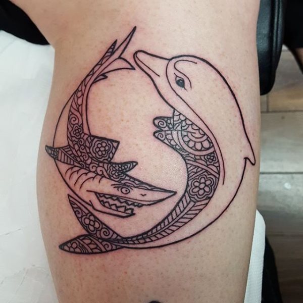 tatuaje delfin 188