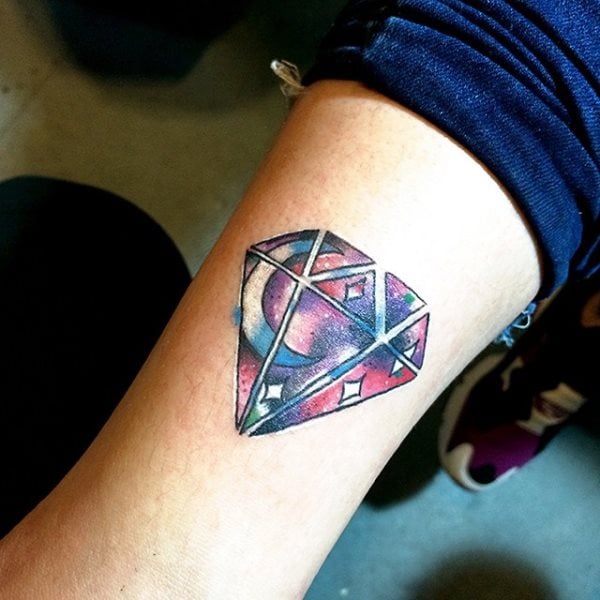 tatuaje diamante 116