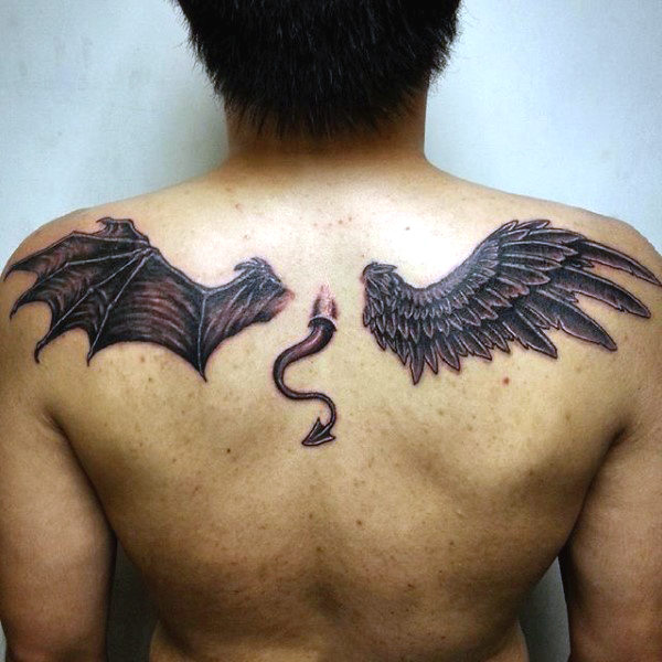 95 Tatuajes de alas (Con el significado)