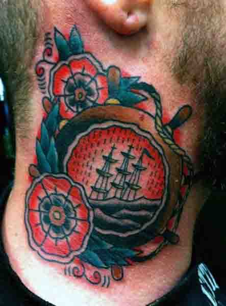 tatuaje timon barco 64