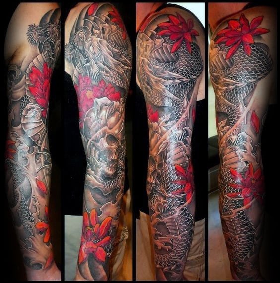 tatuaje dragon chino 20