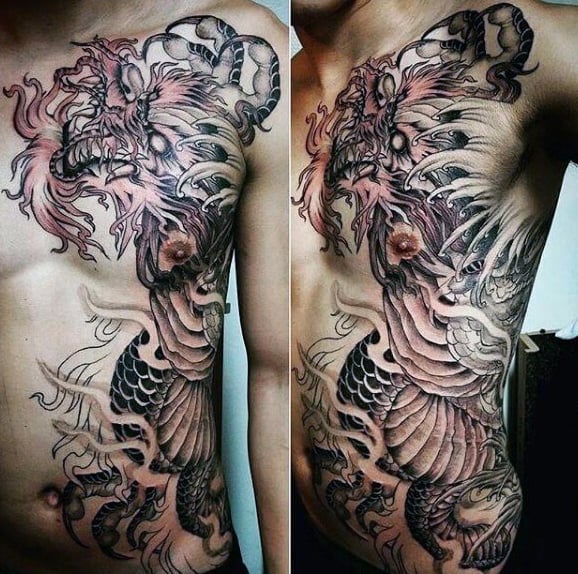 tatuaje dragon chino 58