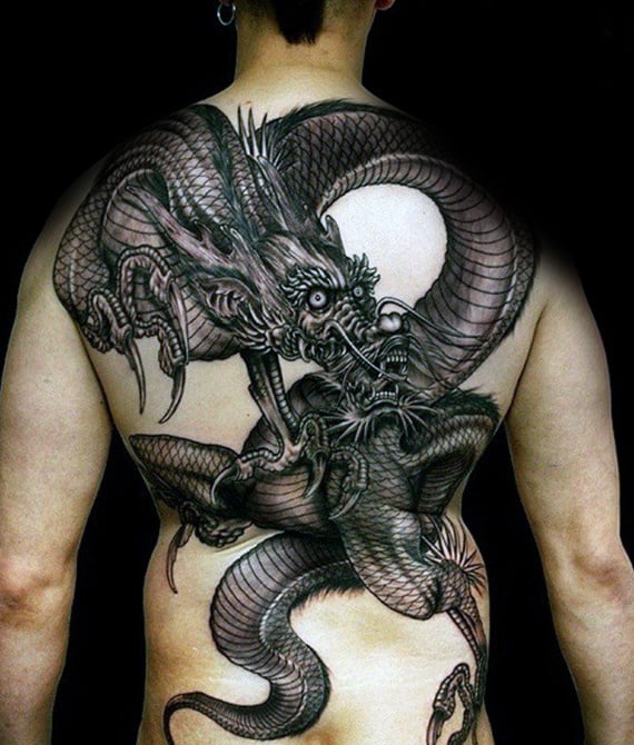 tatuaje dragon chino 76
