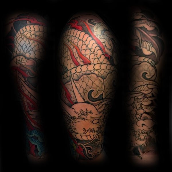 tatuaje dragon chino 82