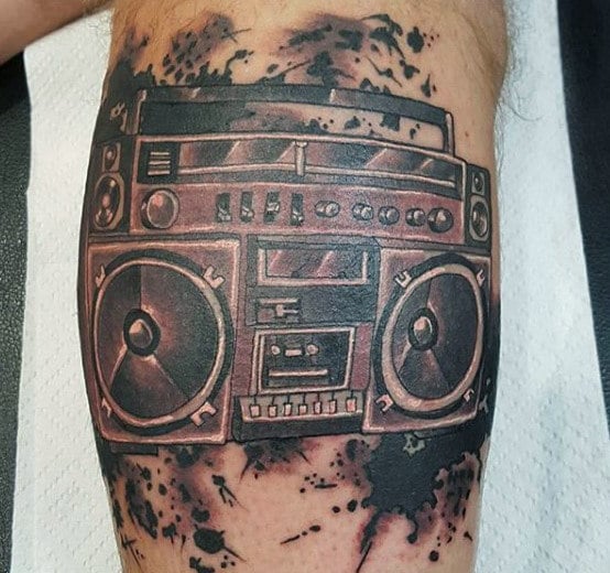 tatuaje radio antigua 54