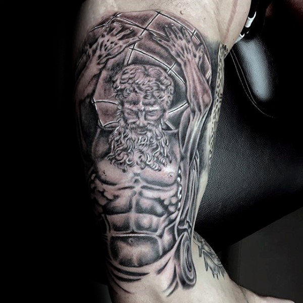tatuaje dios atlas 15