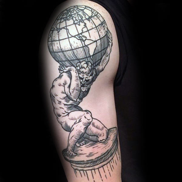 tatuaje dios atlas 79