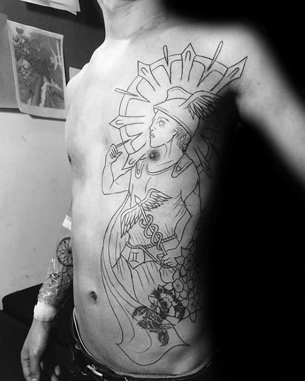 tatuaje dios hermes 21