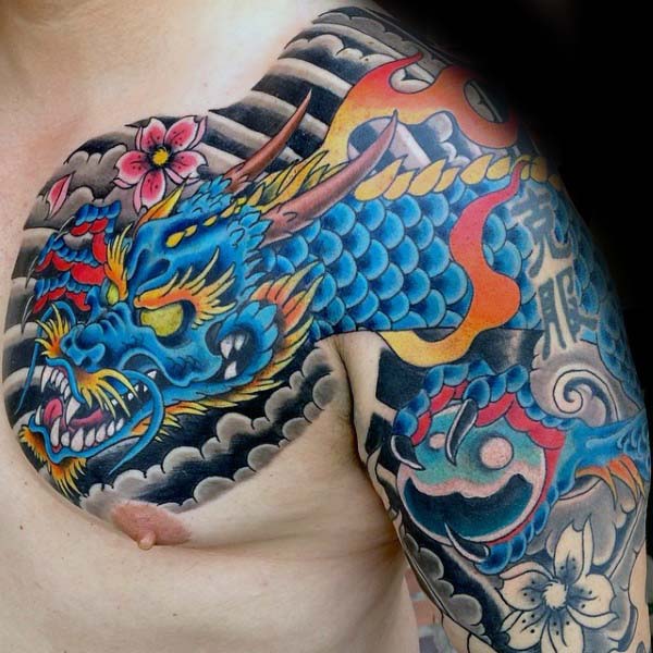 tatuaje dragon japones 07