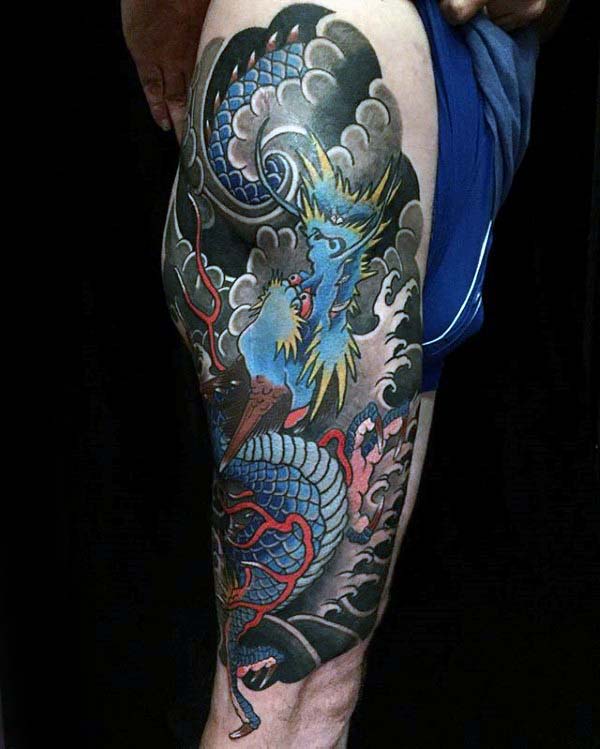 tatuaje dragon japones 107