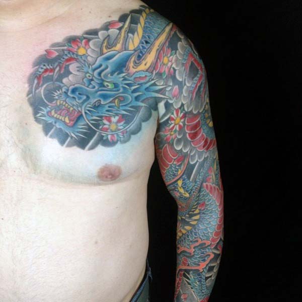 tatuaje dragon japones 109
