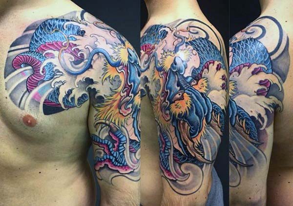 tatuaje dragon japones 111