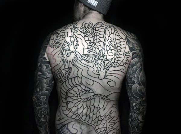 tatuaje dragon japones 113