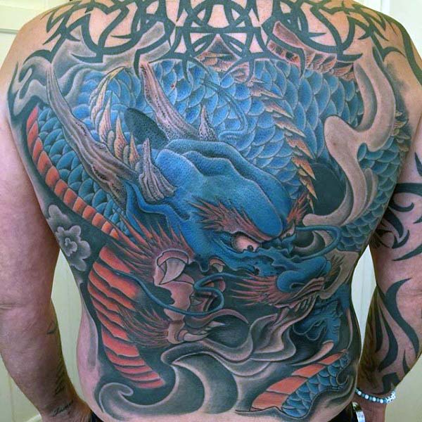 tatuaje dragon japones 115