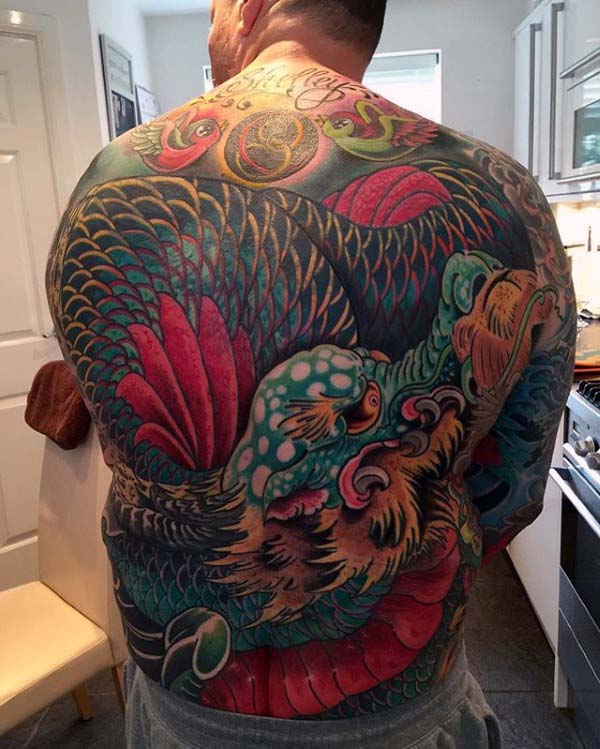 tatuaje dragon japones 119