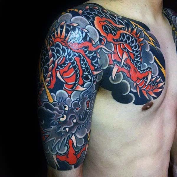 tatuaje dragon japones 137