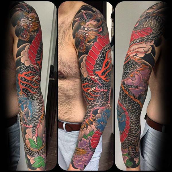 tatuaje dragon japones 37