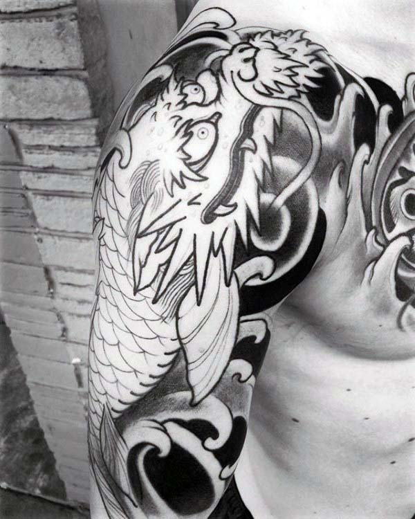 tatuaje dragon japones 41