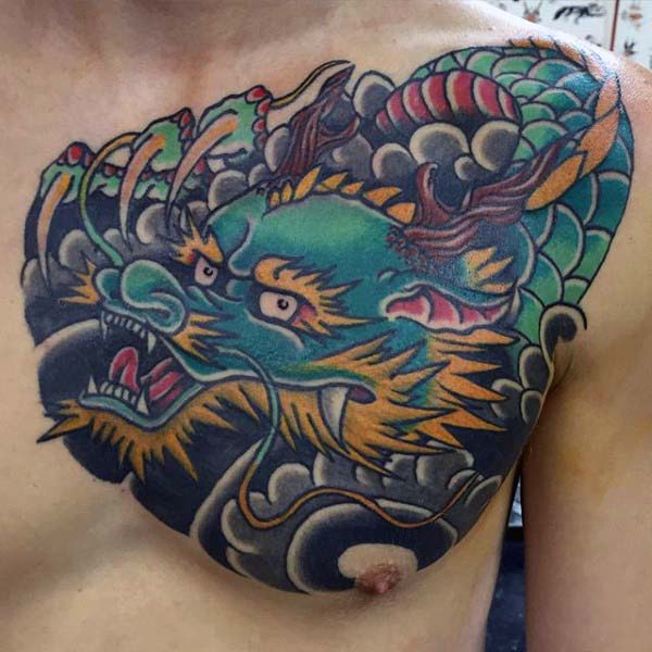 El dragón japonés: Significados y diseños de tatuajes para hombre y mujer