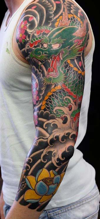 tatuaje dragon japones 57