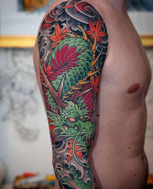 tatuaje dragon japones 65