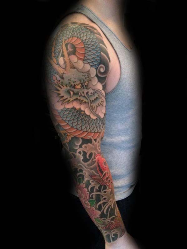 tatuaje dragon japones 67
