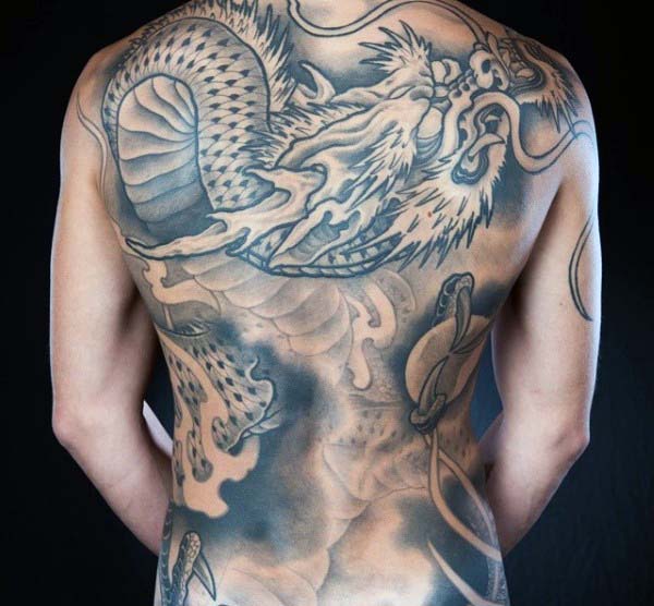 tatuaje dragon japones 77