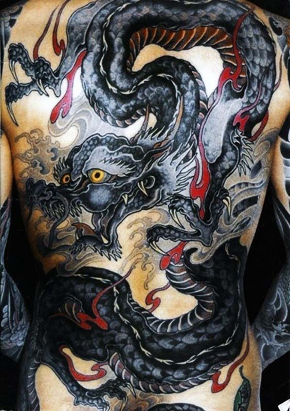 tatuaje dragon japones 81