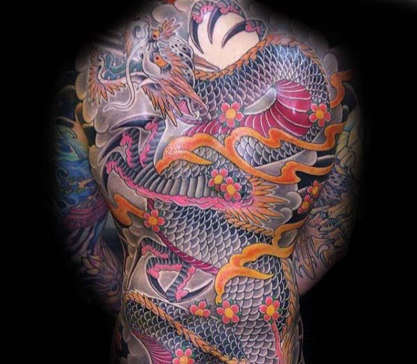 tatuaje dragon japones 91