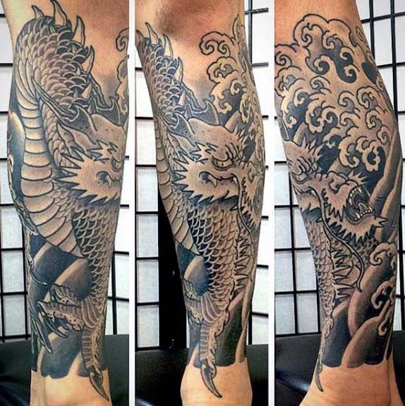 tatuaje dragon japones 93