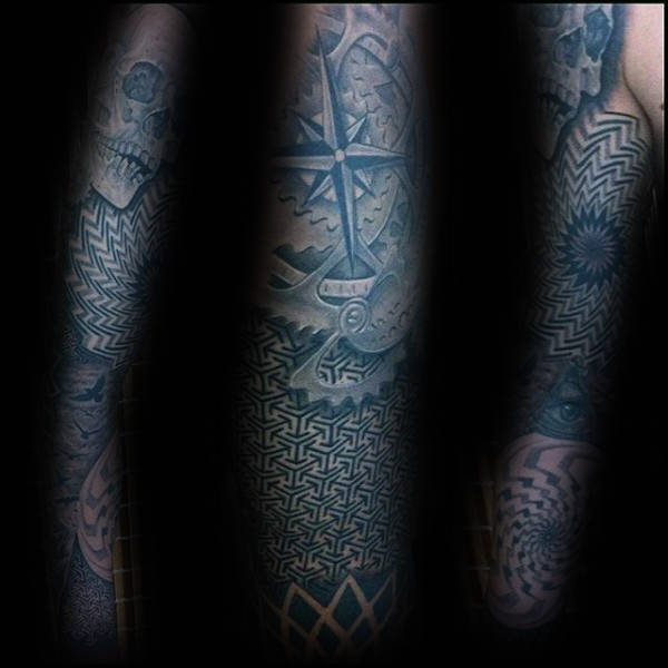 tatuaje fractal 109