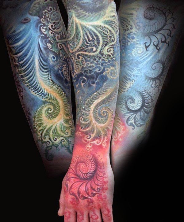 tatuaje fractal 39