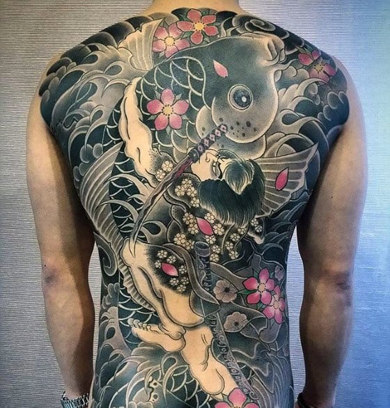 tatuaje japones espalda 35