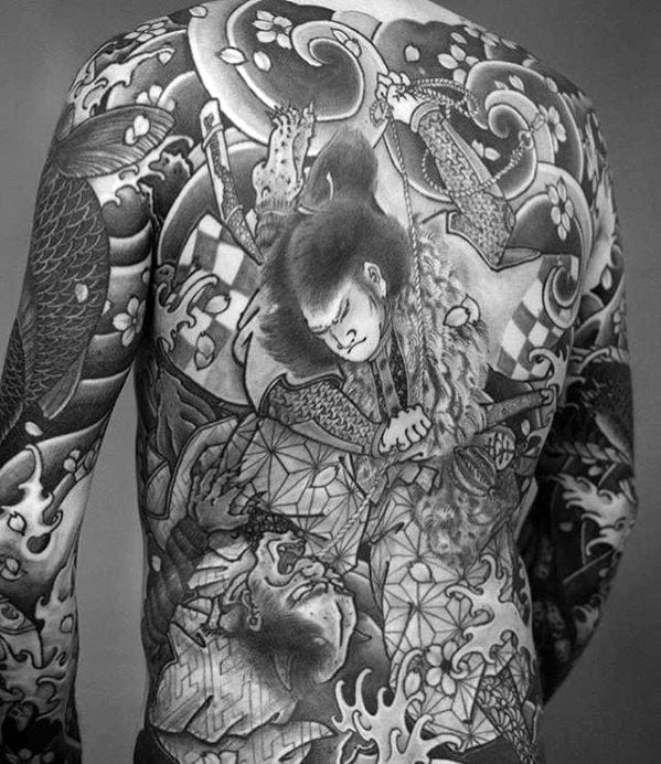 tatuaje japones espalda 37